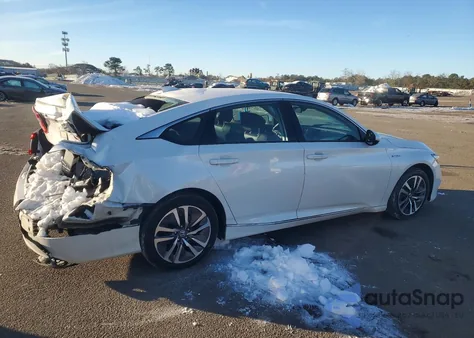 2020 Honda Accord Hybrid Exl from USA, damaged, VIN 1HGCV3F54LA015443